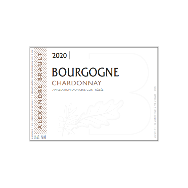 Alexandre Brault Bourgogne Chardonnay 2020