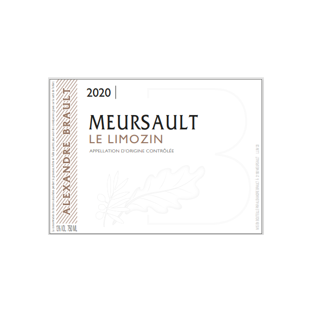 Alexandre Brault MEURSAULT LE LIMOZIN, 2020