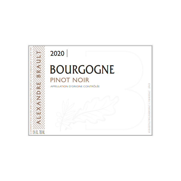 Alexandre Brault Bourgogne Pinot Noir 2020