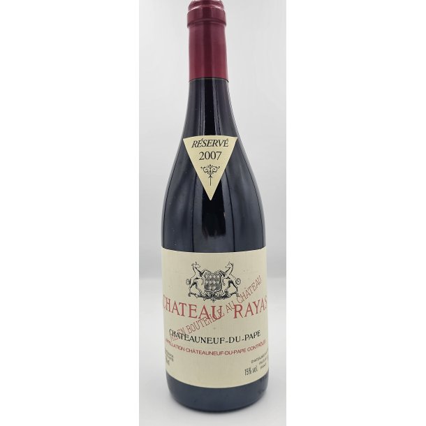 Chateau Rayas Chateauneuf du Pape Reserve 2007 (Without VAT)