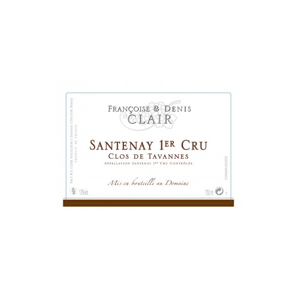 Santenay 1er Cru Clos de Tavannes 2022