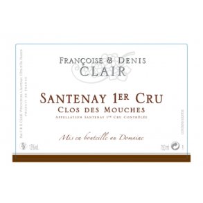 Francoise & Denis Clair, Santenay 1er Cru Clos des Mouches 2022