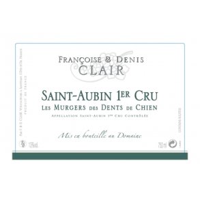 Francoise & Denis Clair, Saint-Aubin 1er Cru Les Murgers des Dents de Chien 2023