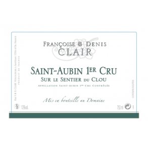 Francoise & Denis Clair, Saint-Aubin 1er Cru Sur le Sentier du Clou 2022
